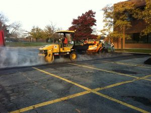 Repaving the Asphalt in the Spring